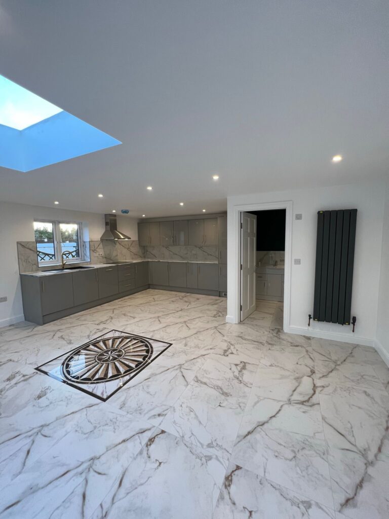 New Build, back extension in North Chingford