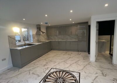 New Build, back extension in North Chingford