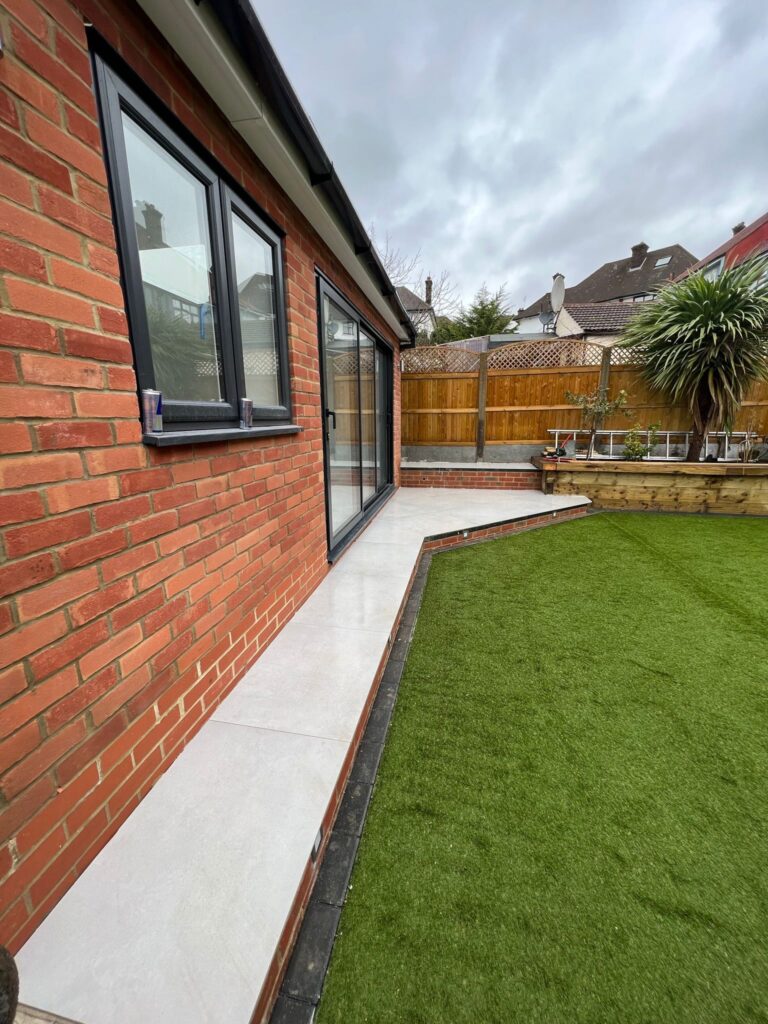 New Build, back extension in North Chingford