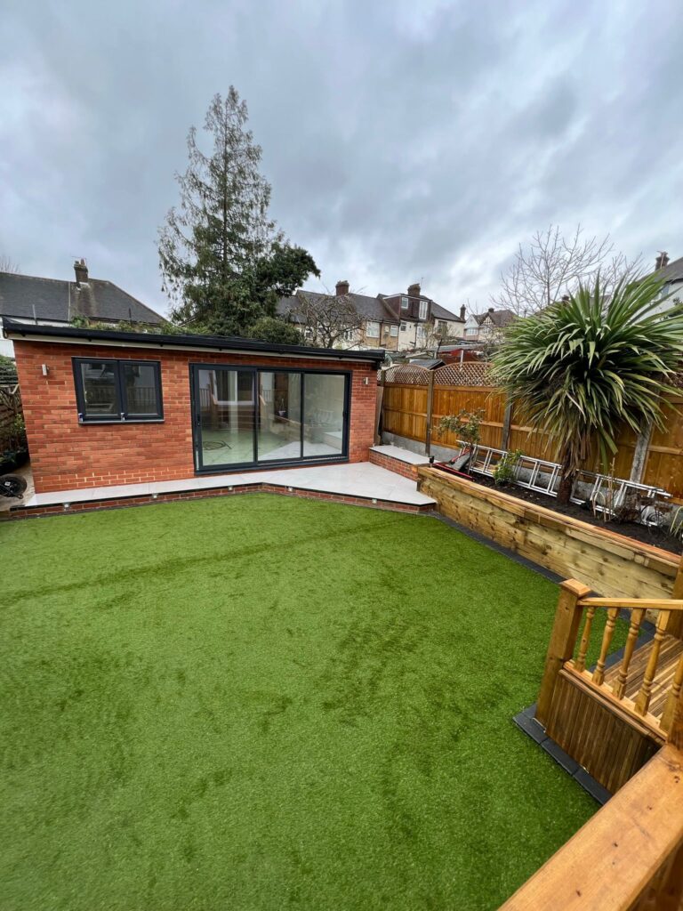New Build, back extension in North Chingford