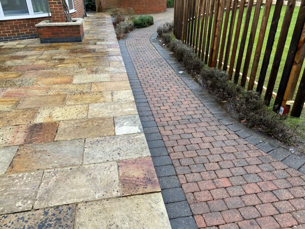 Landscaping and fencing in Totteridge