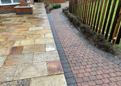 Landscaping and fencing in Totteridge