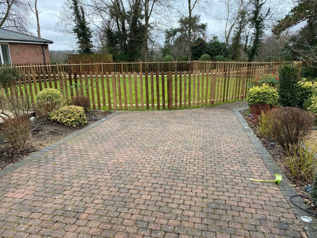 Landscaping and fencing in Totteridge