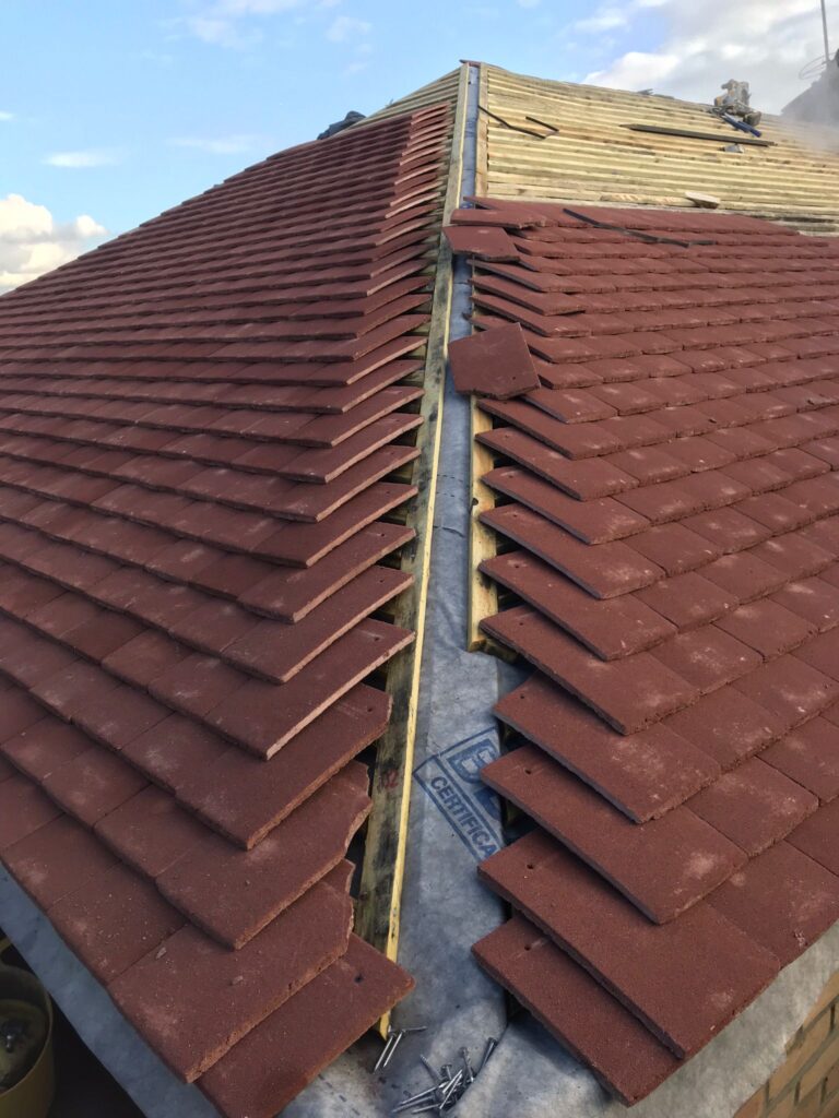 New roof in Colindale